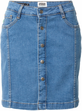 Urban Classics Sukňa  modrá denim