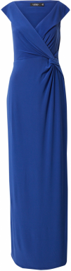 Lauren Ralph Lauren Večerné šaty 'Leonidas'  modrá