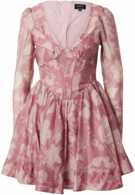 Bardot Kokteilové šaty 'CARMEN'  ružová / púdrová