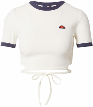 ELLESSE Tričko 'Chee'  námornícka modrá / oranžová / tmavočervená / šedobiela