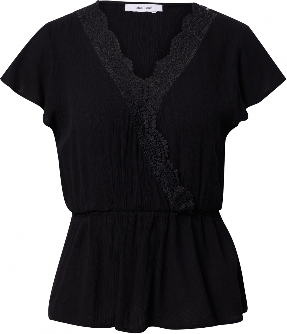 ABOUT YOU Tričko 'Elsa '  čierna