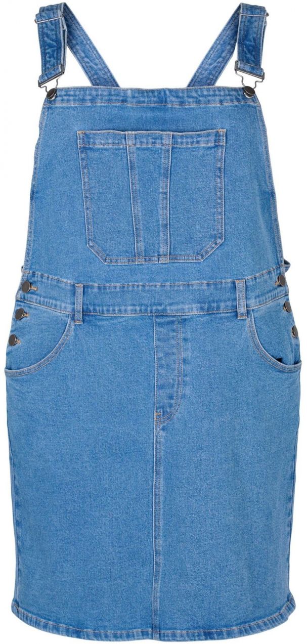 Zizzi Šaty 'Silja'  modrá denim