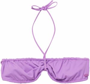 Pull&Bear Bikinový top  orchideová