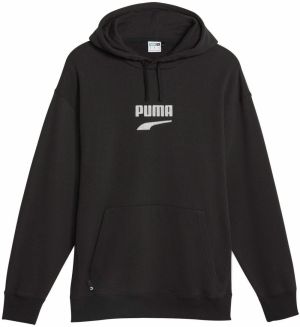 PUMA Mikina 'DOWNTOWN'  čierna / biela