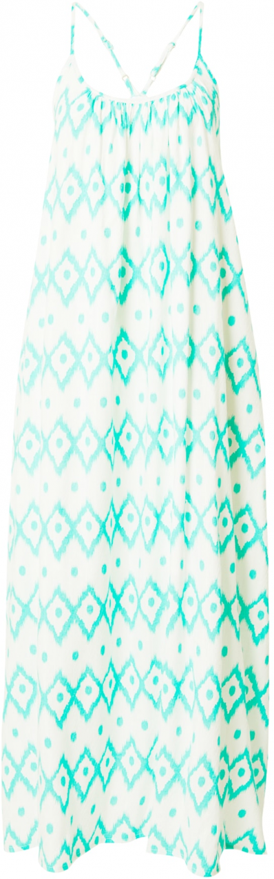 SISTERS POINT Letné šaty 'ULOA'  krémová / mätová