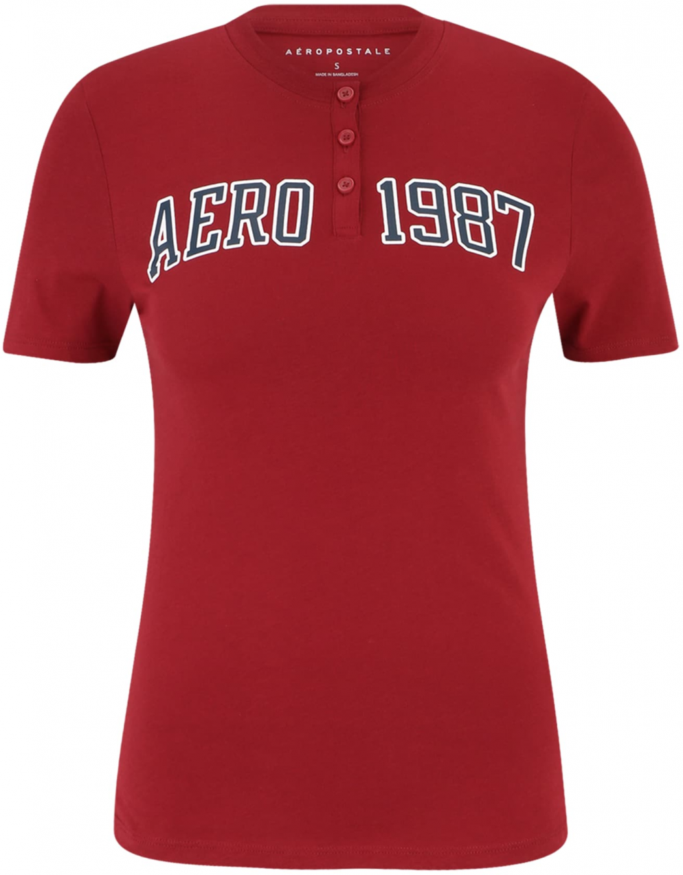 AÉROPOSTALE Tričko  námornícka modrá / burgundská / biela