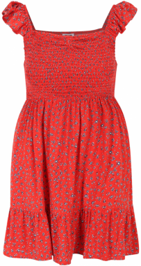 Cotton On Petite Letné šaty 'Morgan'  tmavomodrá / červená / biela