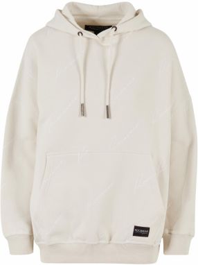 ROCAWEAR Mikina 'Miami'  čierna / biela / šedobiela