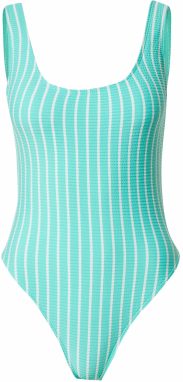 River Island Jednodielne plavky  vodová / šedobiela