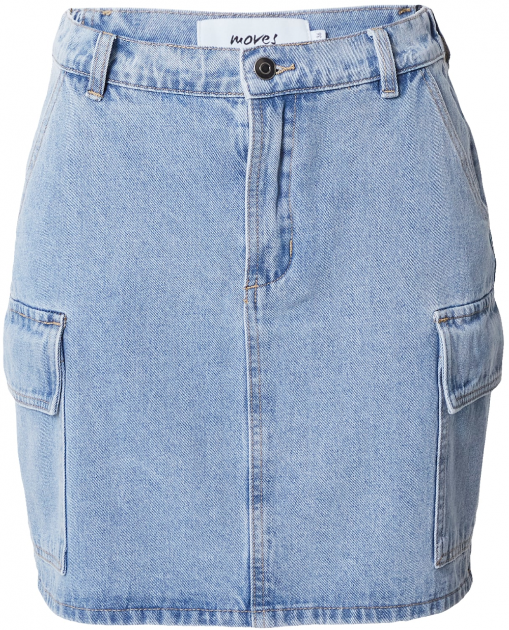 Moves Sukňa 'Largus'  modrá denim