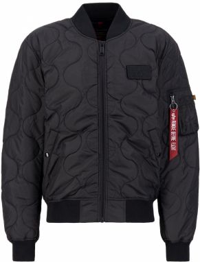 ALPHA INDUSTRIES Prechodná bunda  červená / čierna / biela