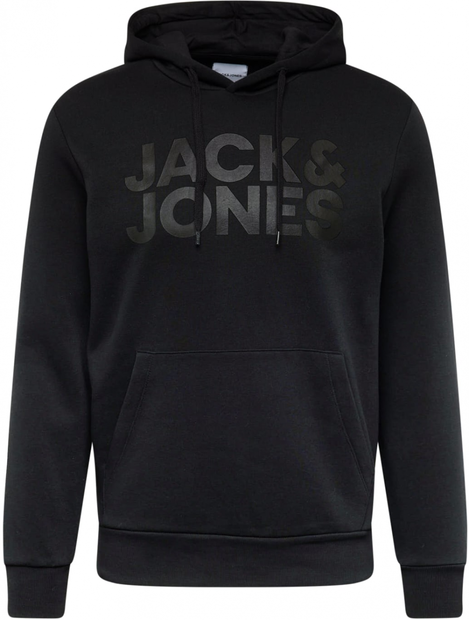 JACK & JONES Mikina  čierna