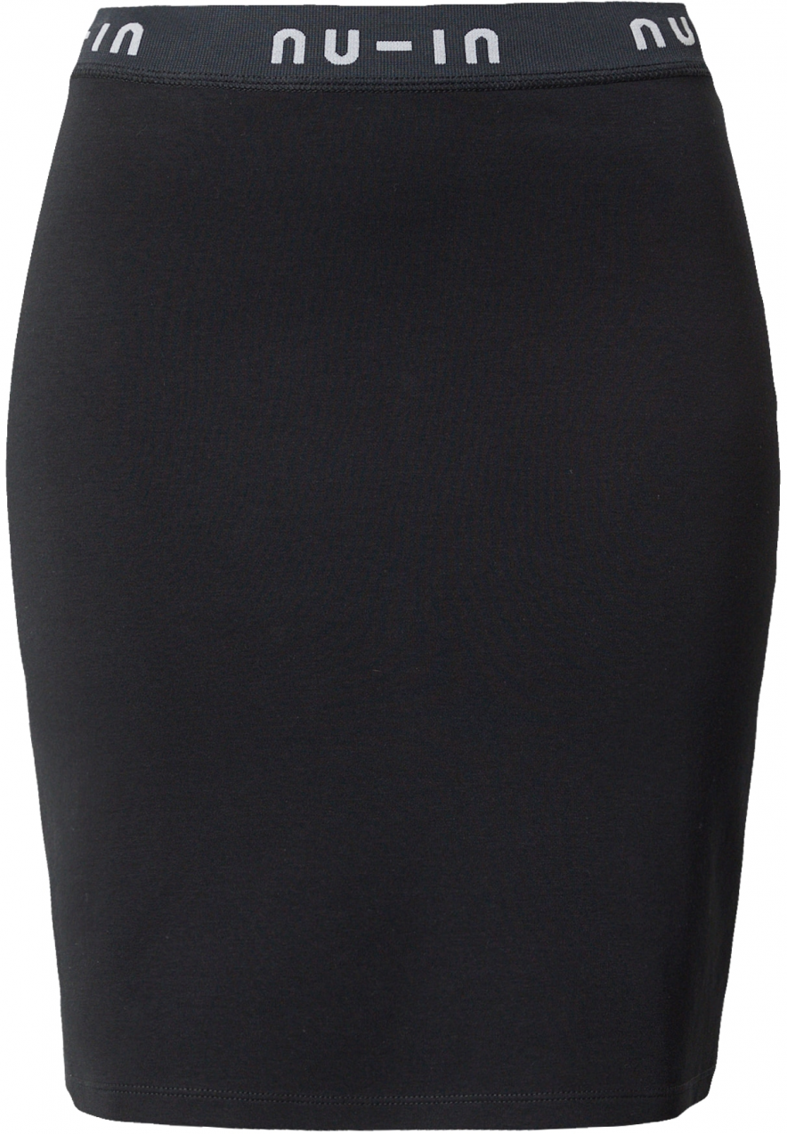 NU-IN Sukňa  tmavomodrá / čierna / biela