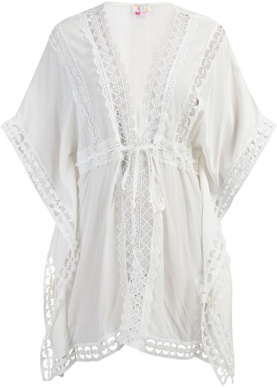 IZIA Kimono  biela ako vlna