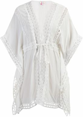 IZIA Kimono  biela ako vlna