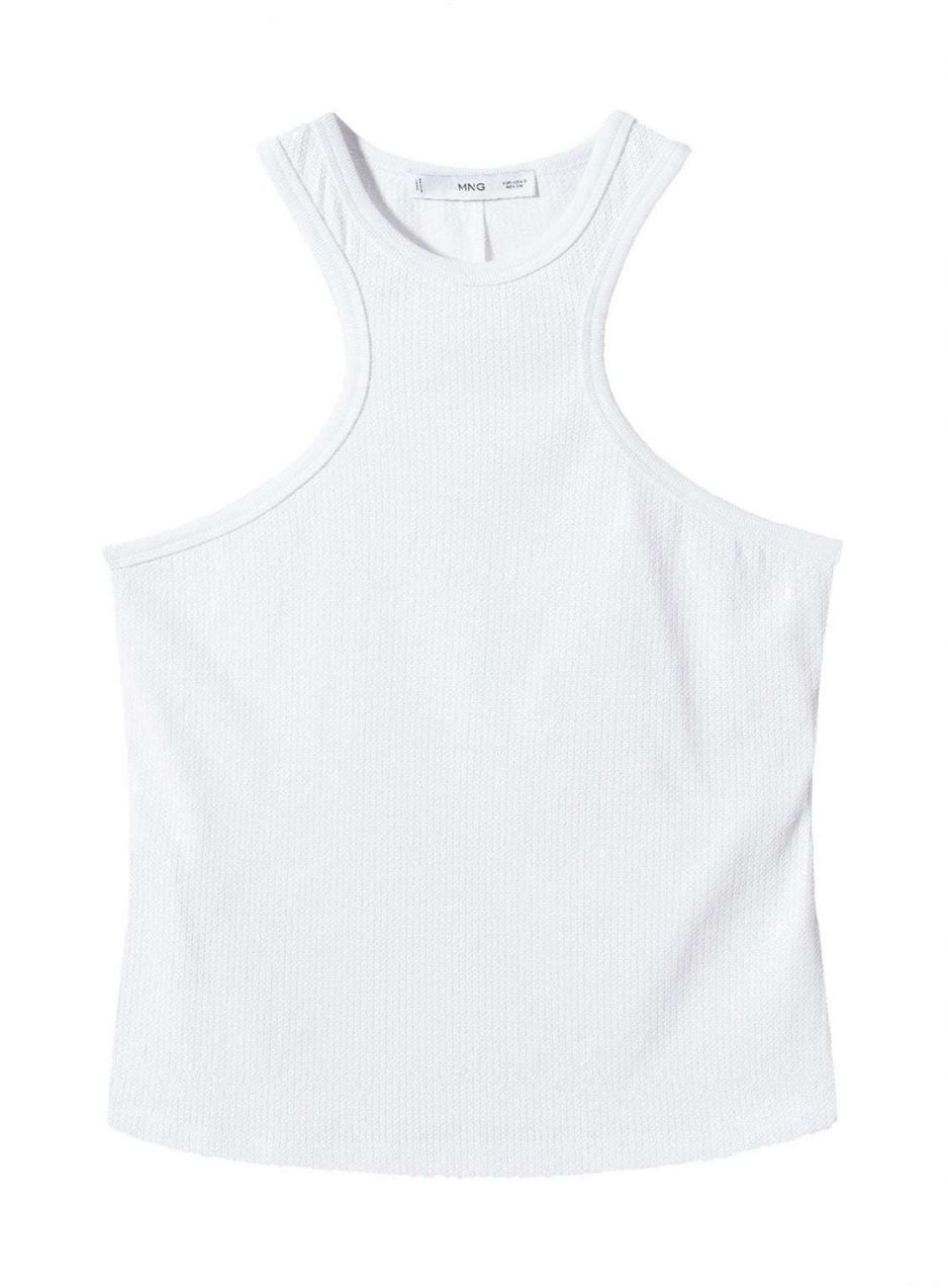 MANGO Top 'COMTE'  biela