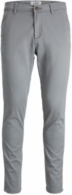 JACK & JONES Chino nohavice 'MARCO BOWIE'  sivá