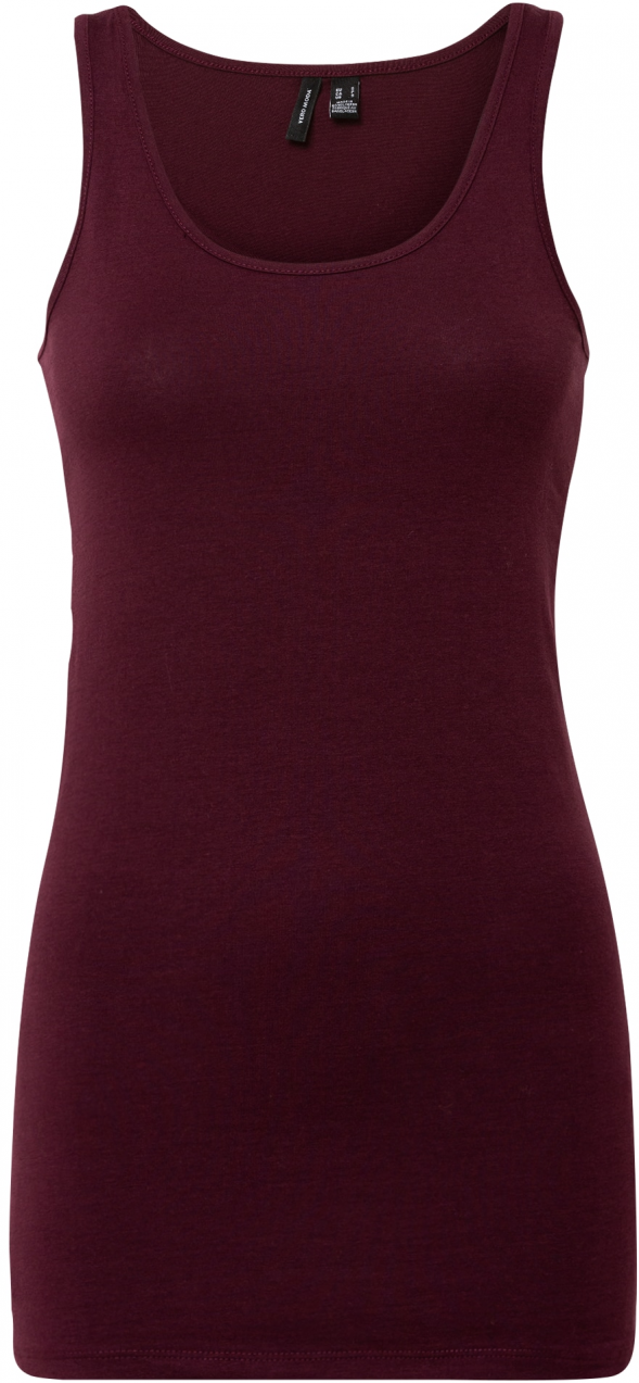 VERO MODA Top 'MAXI'  bordová