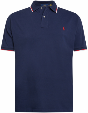 Polo Ralph Lauren Big & Tall Tričko  námornícka modrá / červená / biela