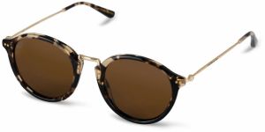 Kapten & Son Slnečné okuliare 'Maui Crystal Tortoise Brown'  hnedá / zlatá