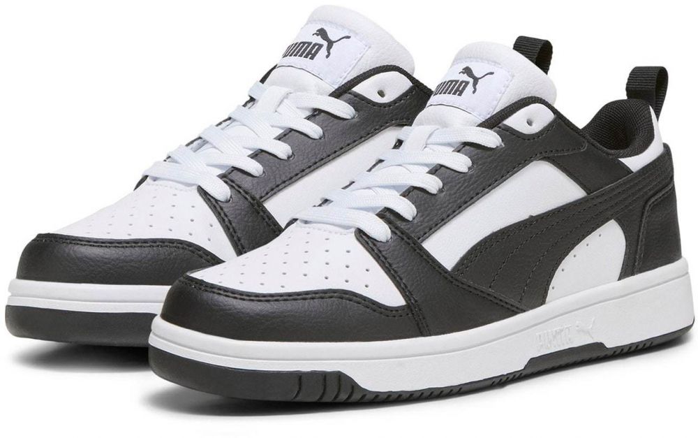 PUMA Tenisky 'Rebound V6'  čierna / biela