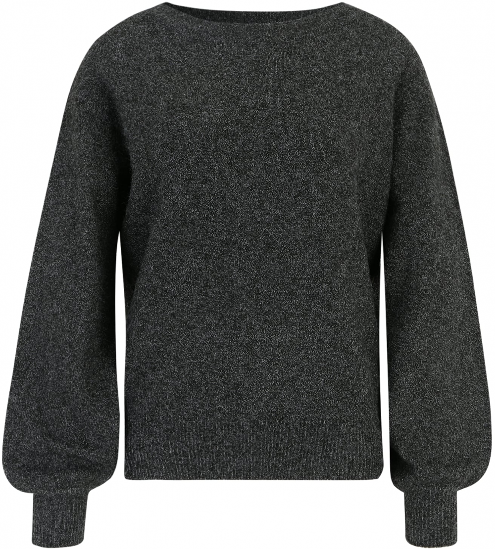 VERO MODA Sveter 'BRILLIANT'  čierna melírovaná