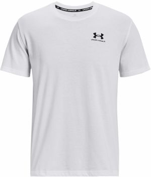 UNDER ARMOUR Funkčné tričko  čierna / biela