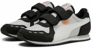 PUMA Tenisky 'Cabana Racer'  dymovo šedá / mandarínková / čierna / biela