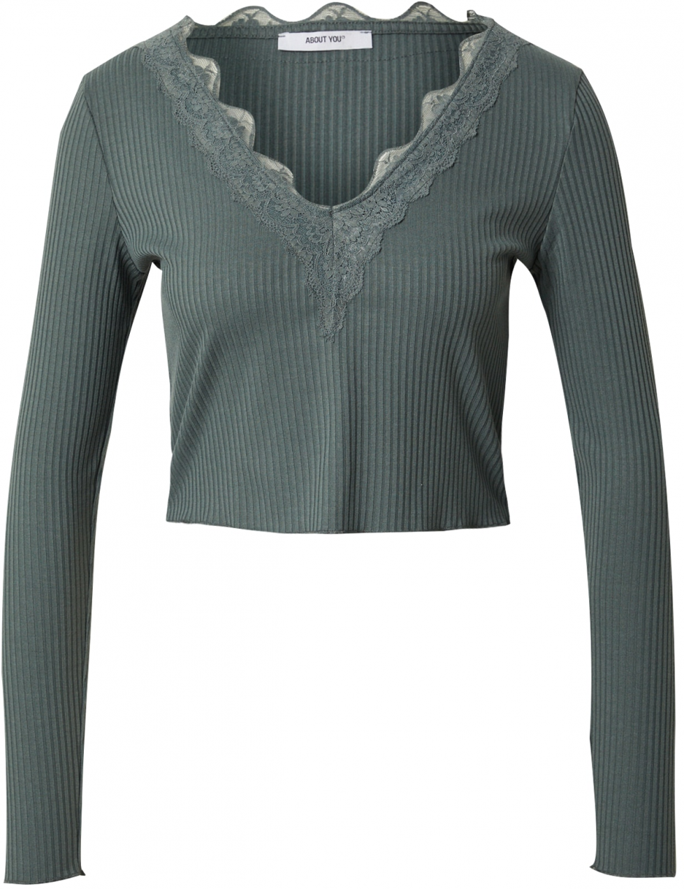 ABOUT YOU Tričko 'Noelle'  tmavozelená