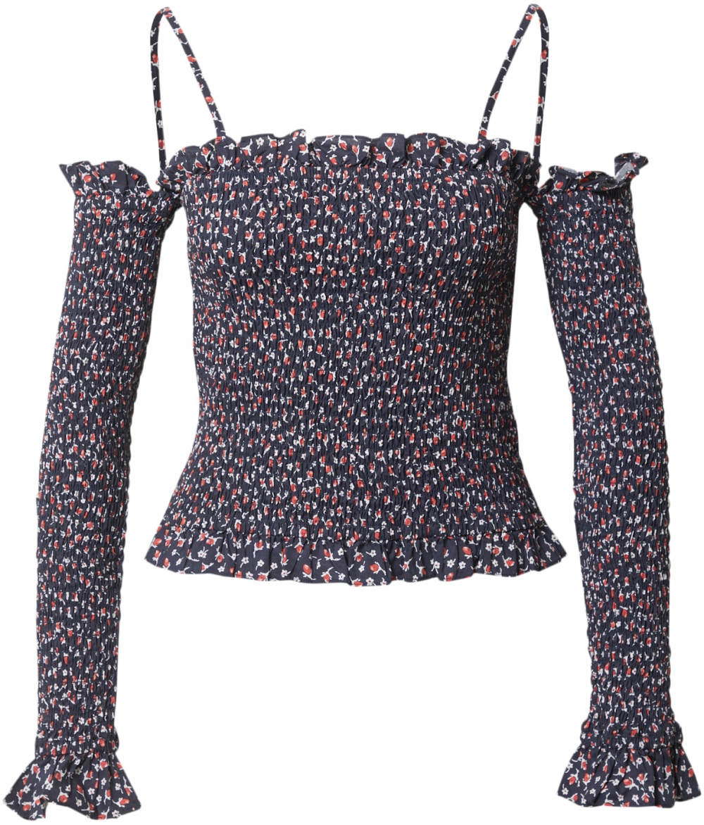 Polo Ralph Lauren Blúzka 'KEZIA'  tmavomodrá / melónová / biela