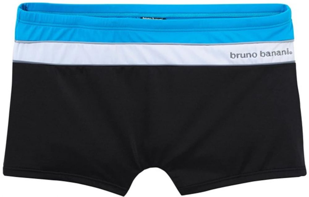 Bruno Banani Plavky  modrá / čierna / biela