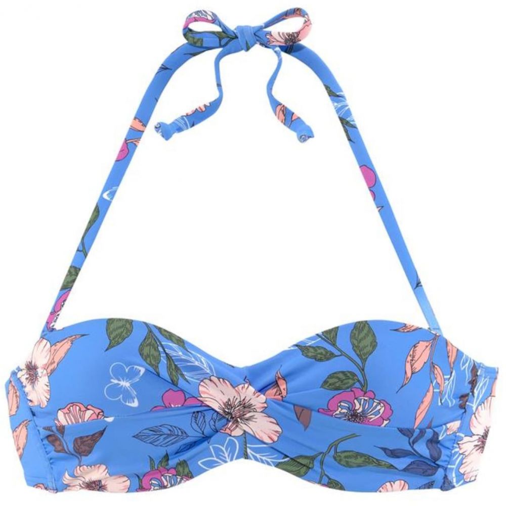 s.Oliver Bikinový top  béžová / modrá / tmavozelená / oranžová / ružová