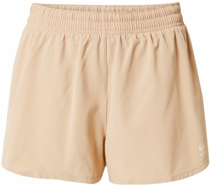 NIKE Športové nohavice  béžová / sivá