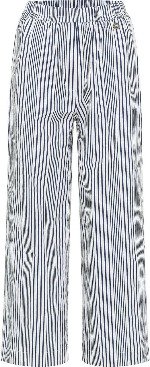 DreiMaster Maritim Nohavice  námornícka modrá / biela ako vlna