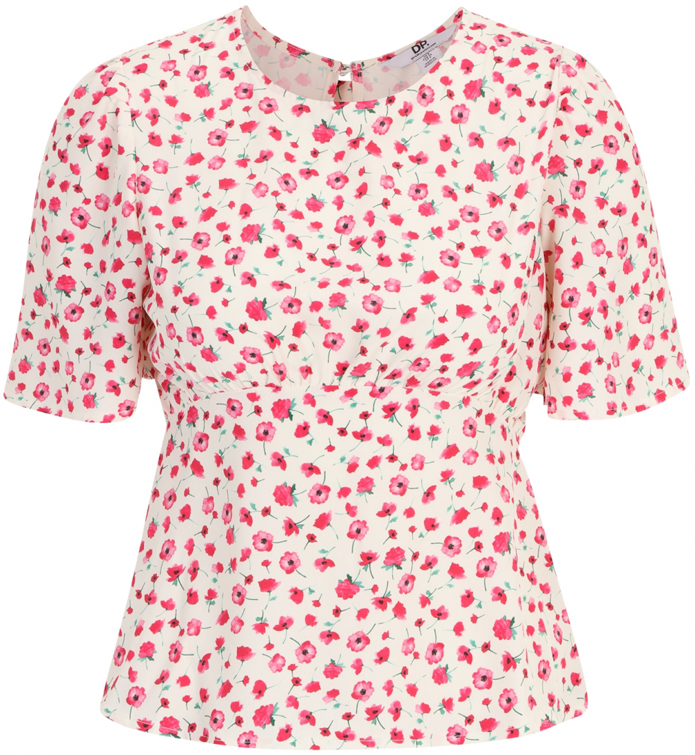 Dorothy Perkins Petite Blúzka 'Ditsy'  zmiešané farby / biela