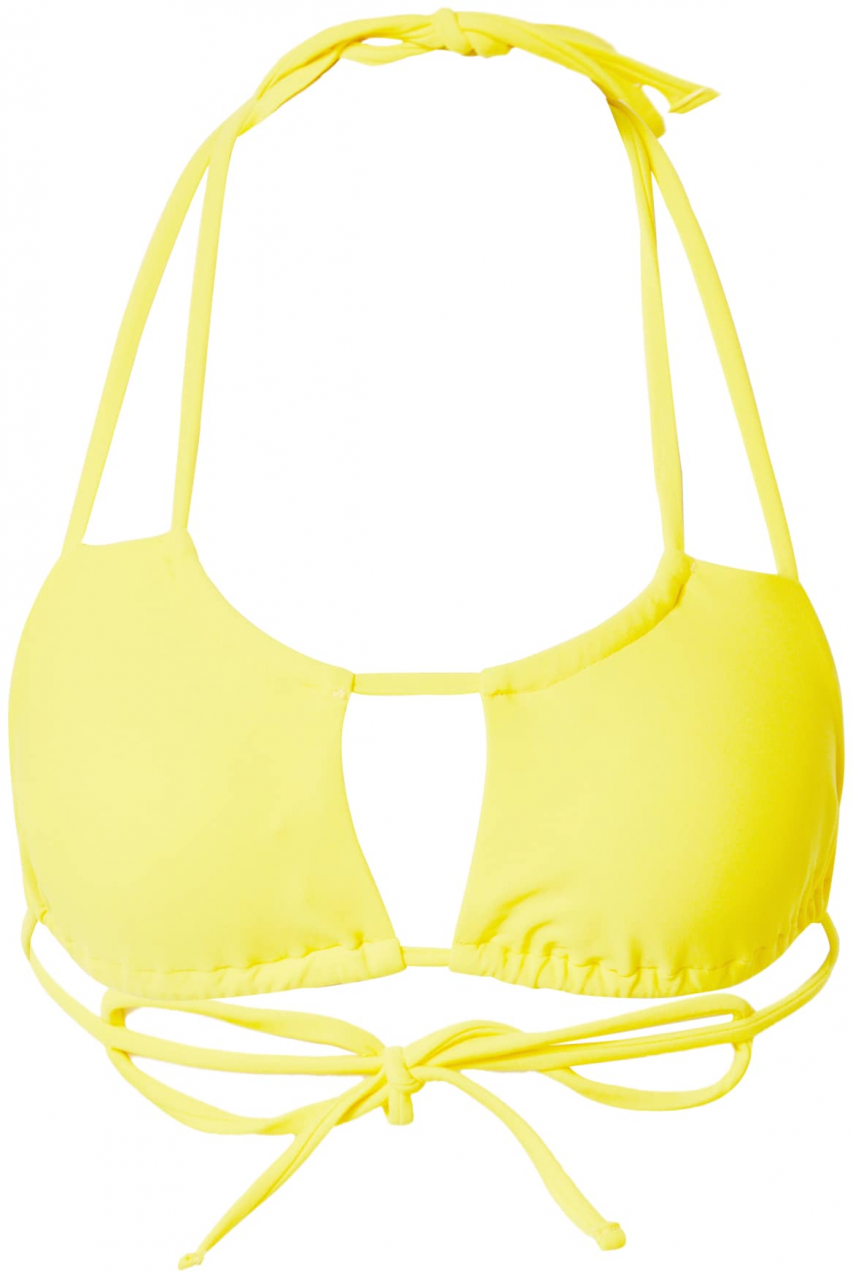 Boux Avenue Bikinový top 'PAROS'  žltá