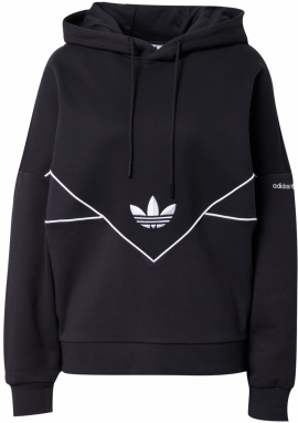 ADIDAS ORIGINALS Mikina  čierna / biela