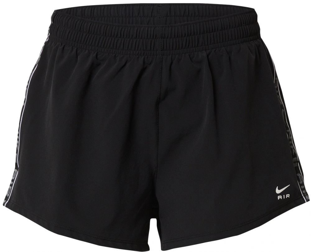 NIKE Športové nohavice  sivá / čierna / biela