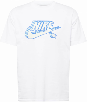 Nike Sportswear Tričko 'Futura'  svetlomodrá / biela