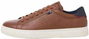 JACK & JONES Nízke tenisky 'Bale'  námornícka modrá / svetlomodrá / koňaková