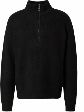 DAN FOX APPAREL Sveter 'Marek'  čierna