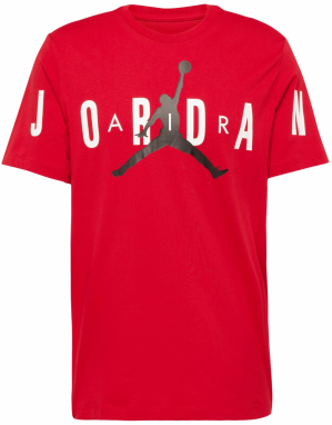 Jordan Tričko  ohnivo červená / čierna / biela