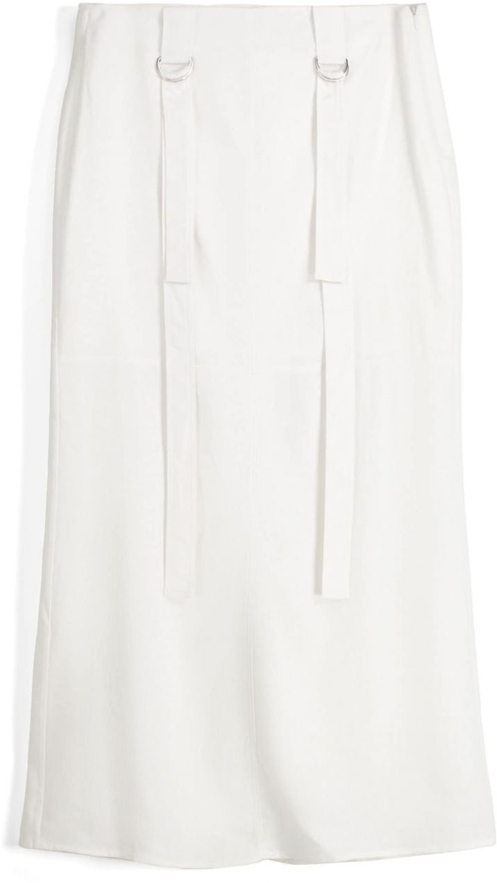 Bershka Sukňa  biela