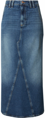 River Island Sukňa  modrá denim