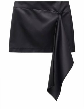 MANGO Sukňa 'Cris'  čierna