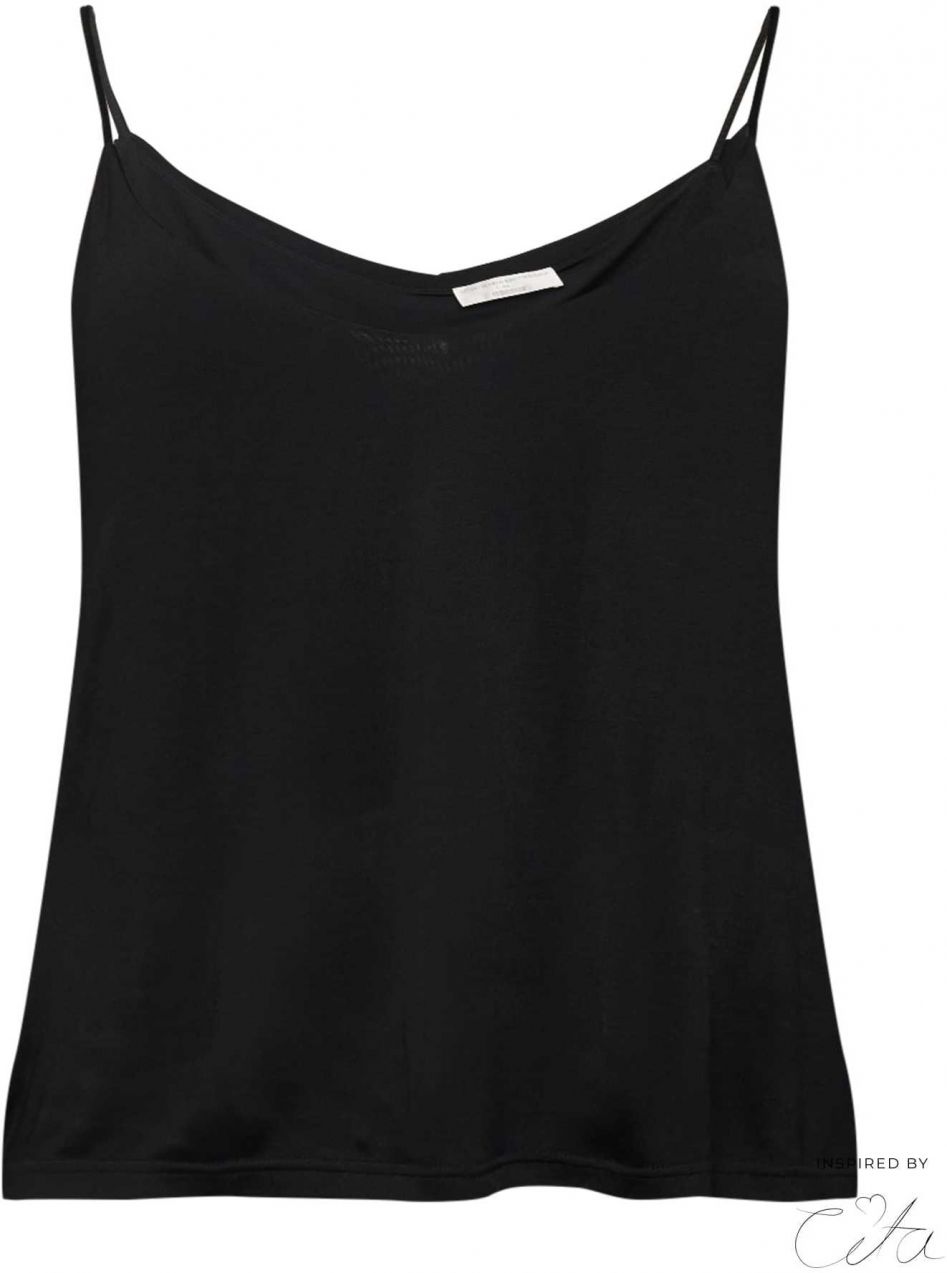 Guido Maria Kretschmer Curvy Top 'Renate'  čierna