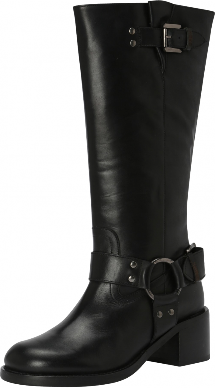 BRONX Čižmy 'New-Camperos'  čierna