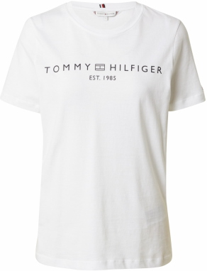 TOMMY HILFIGER Tričko  námornícka modrá / biela