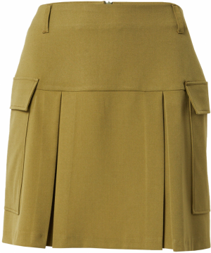 Nasty Gal Sukňa  kaki