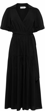 Tussah Košeľové šaty 'WREN'  čierna
